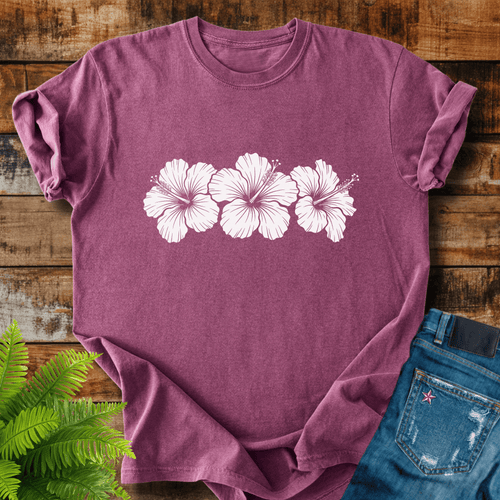 Hibiscus Flowers T-shirt