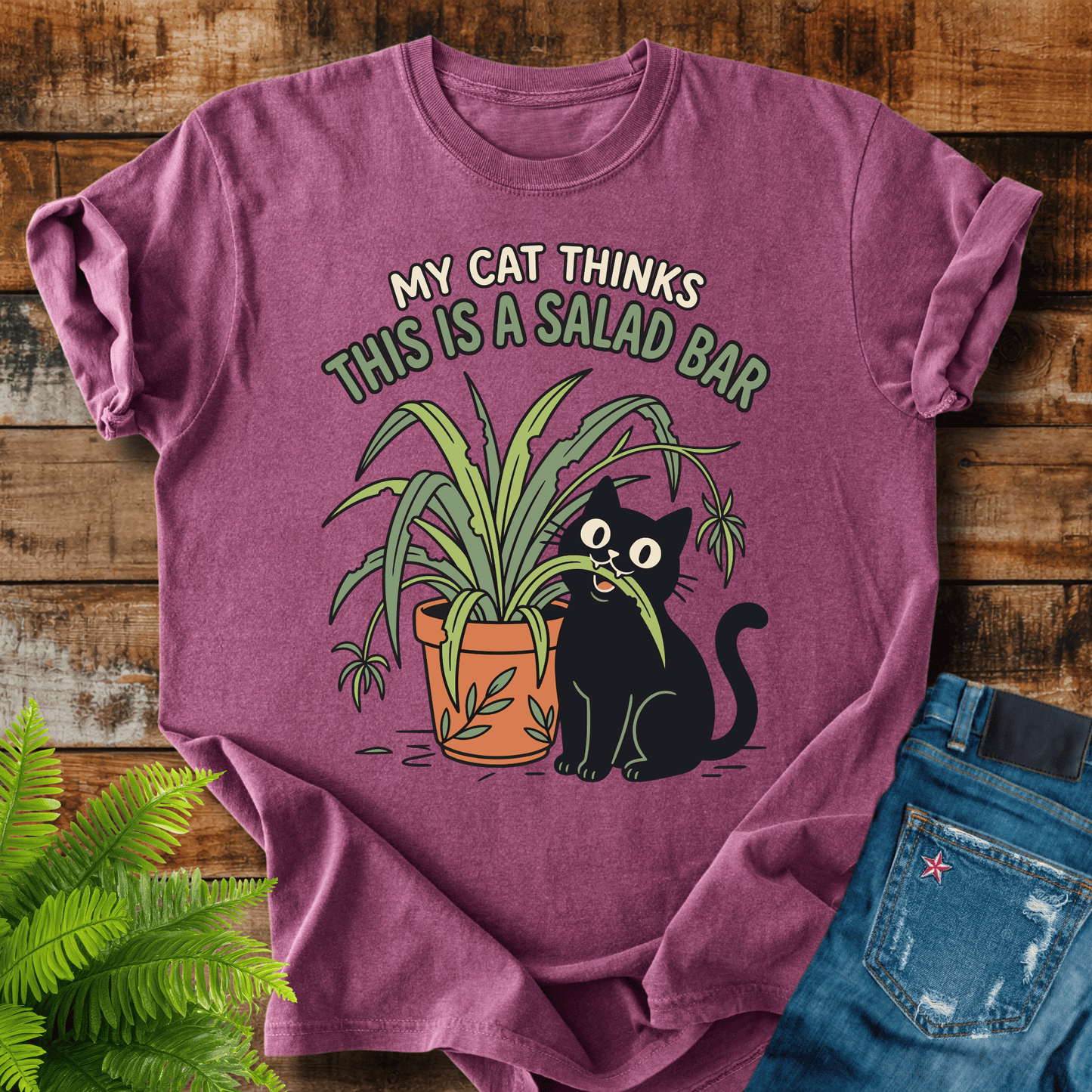 Cat Salad Bar T-shirt