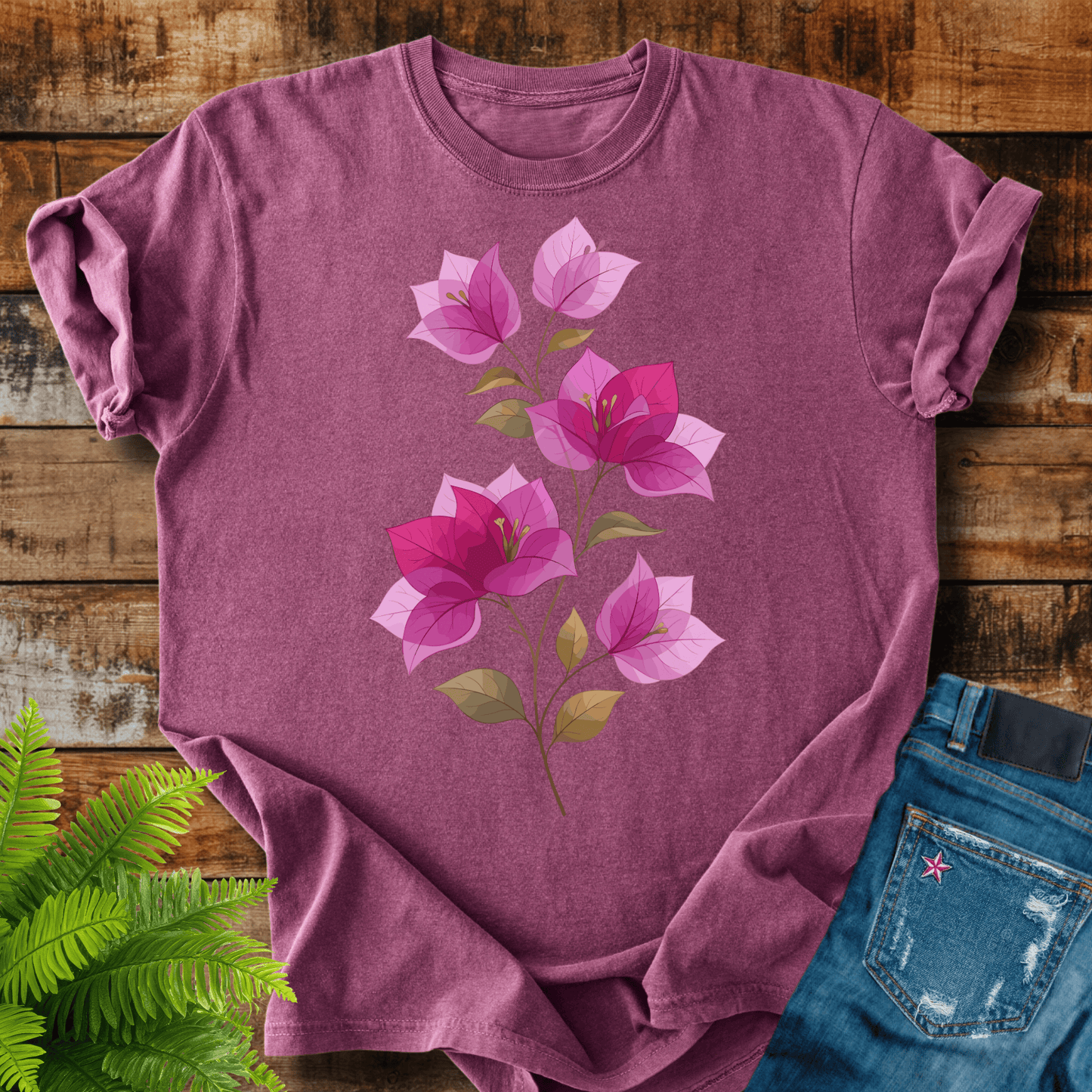 Pink Bougainvillea T-shirt