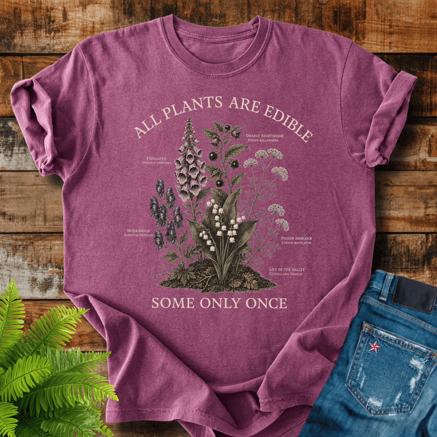 All Plants Edible T-shirt