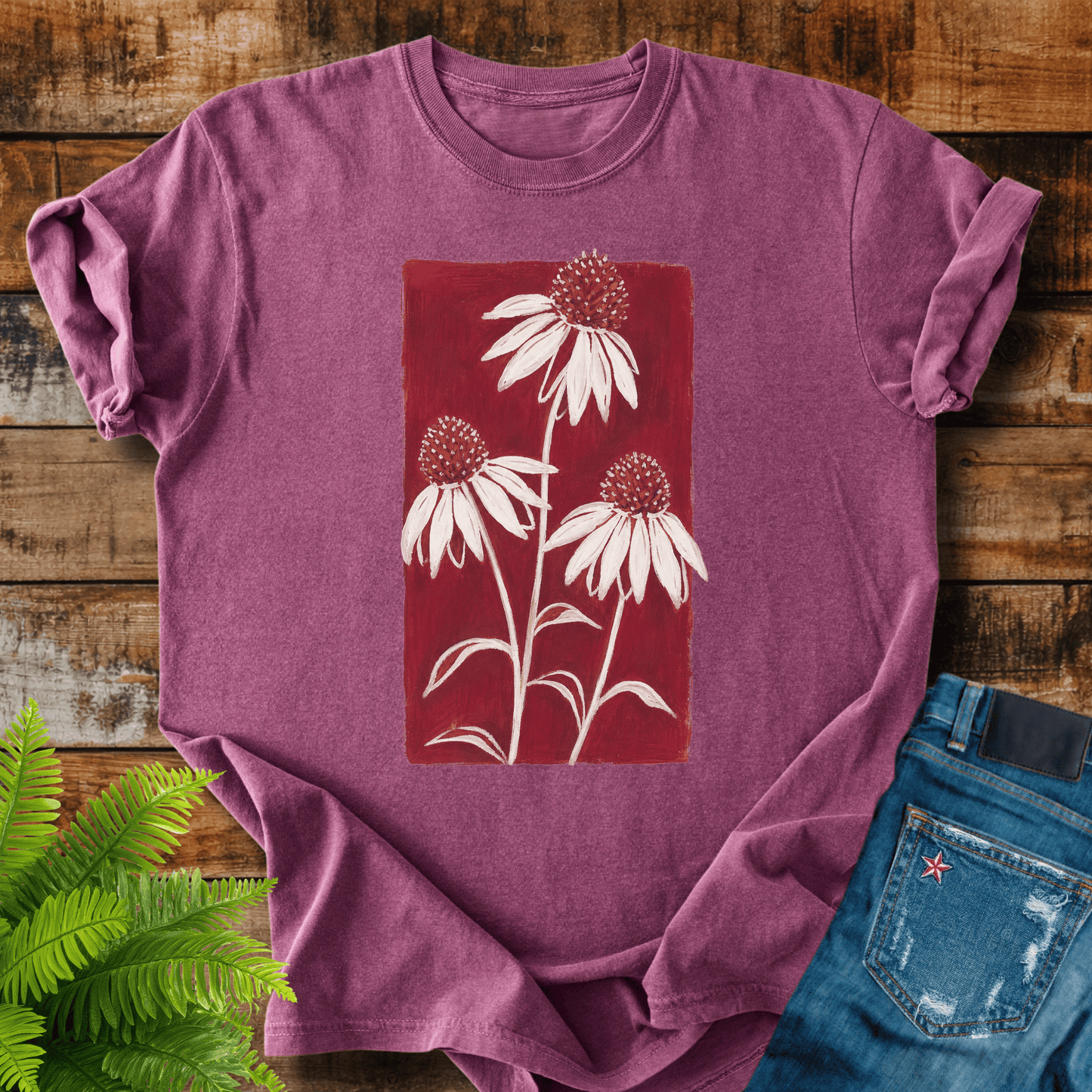 Coneflower Trio T-shirt