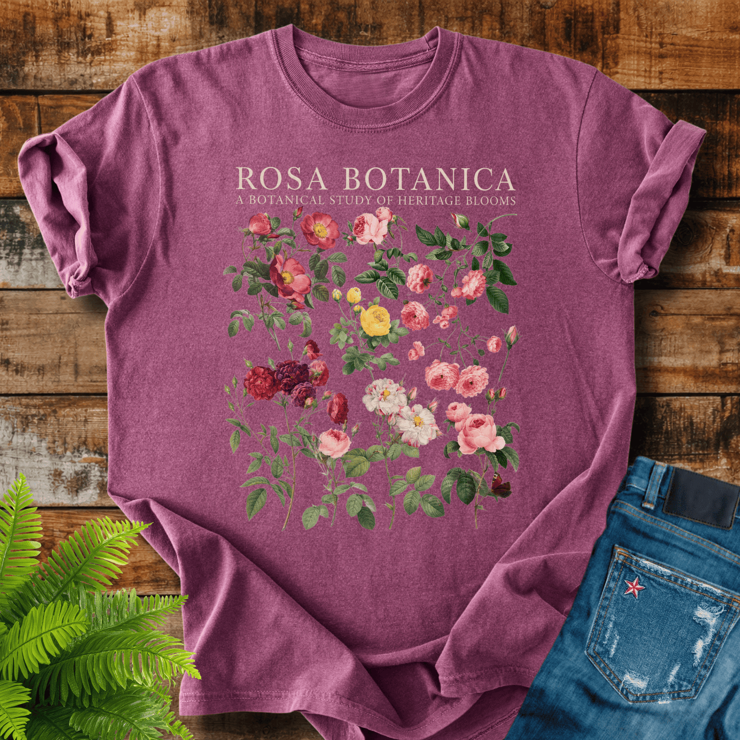 Rosa Botanica T-shirt