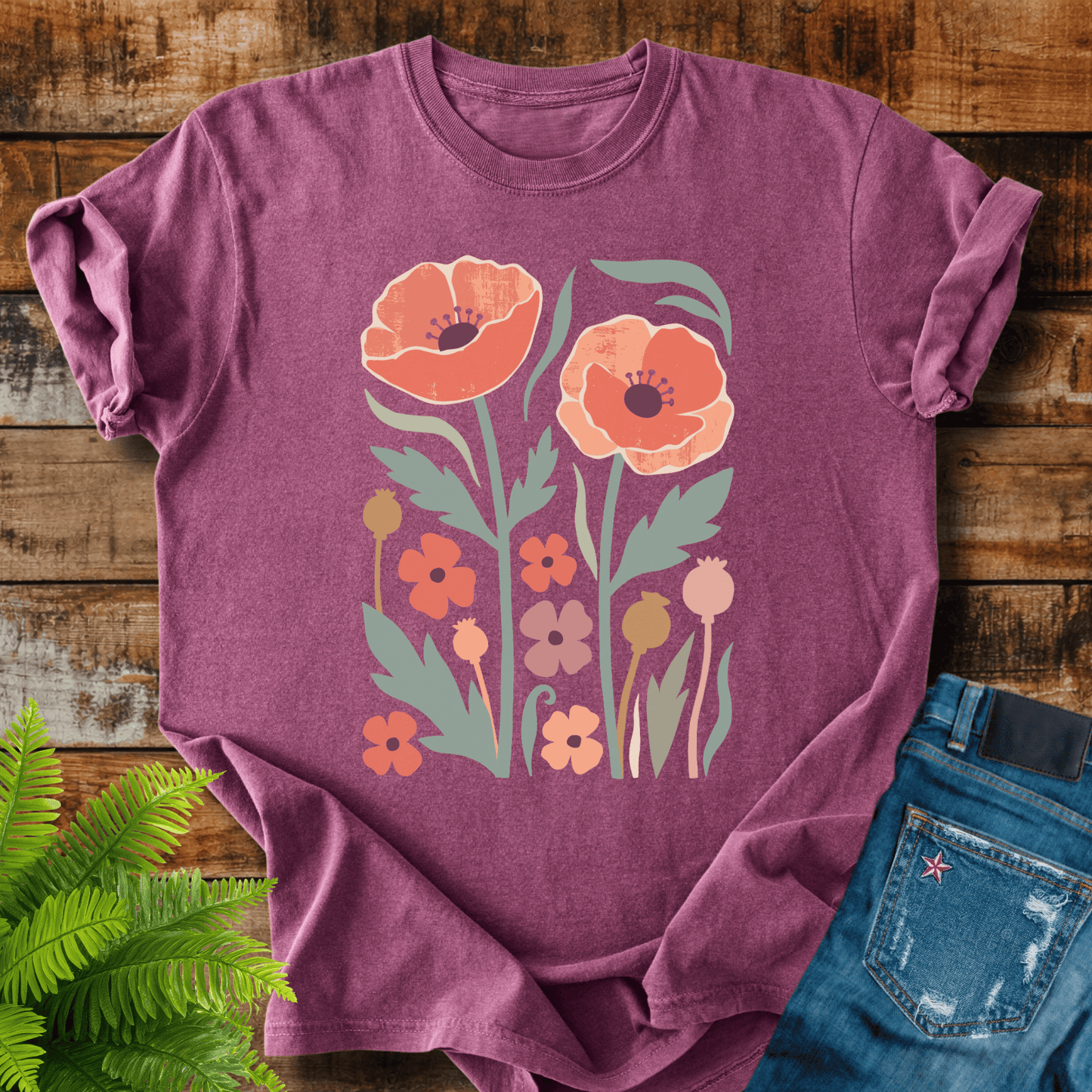 Poppy Flowers T-shirt