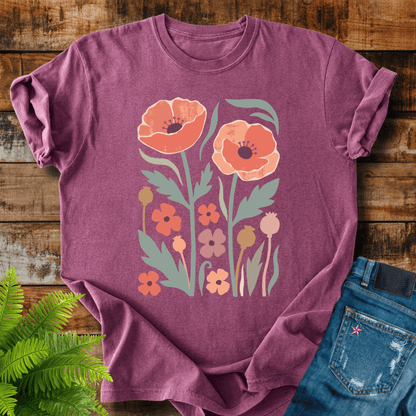 Poppy Flowers T-shirt