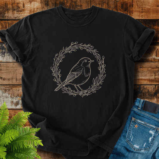 Bird Wreath T-shirt