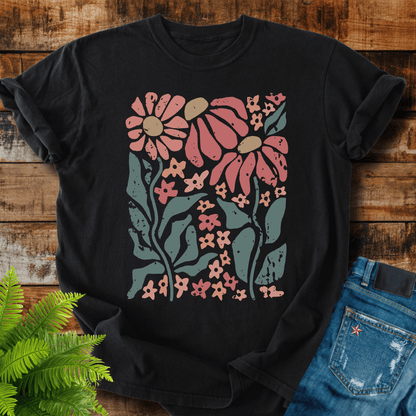Retro Floral T-shirt