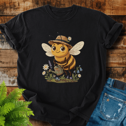 Cute Gardener Bee T-shirt