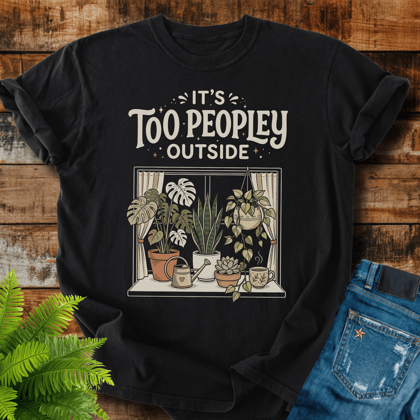 Too Peopley Outside T-shirt