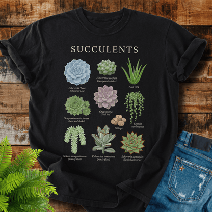 Succulents T-shirt