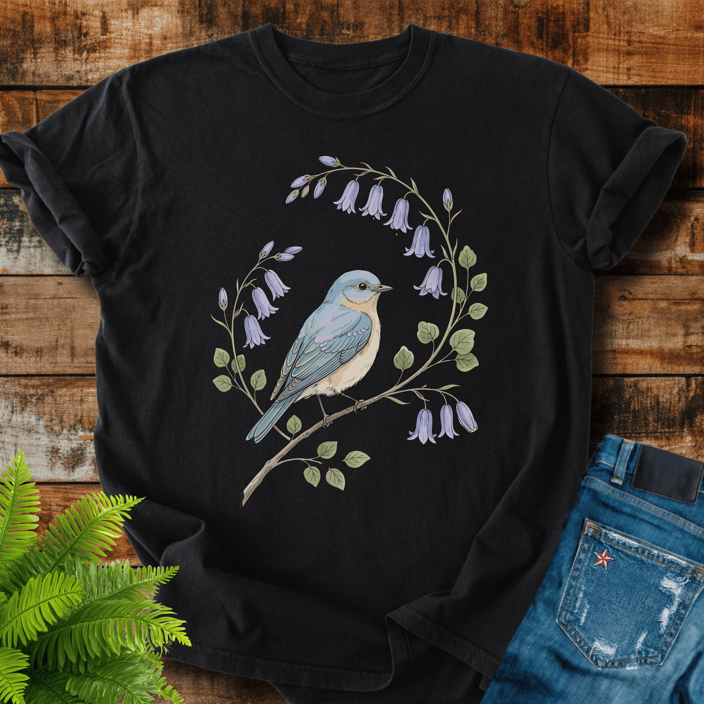Bluebird Blossom T-shirt