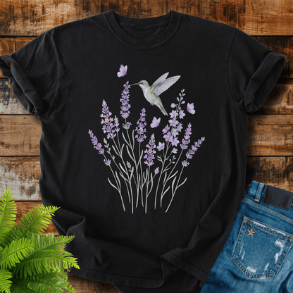 Hummingbird Lavender T-shirt