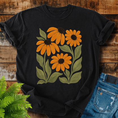 Orange Daisies T-shirt