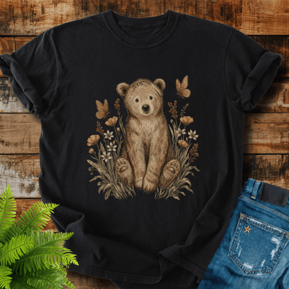 Woodland Bear Cub T-shirt