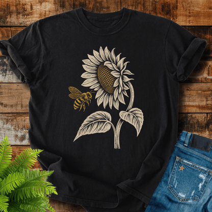 Sunflower Bee T-shirt