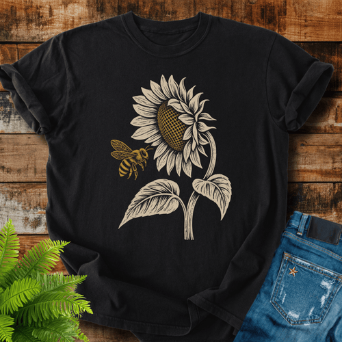 Sunflower Bee T-shirt