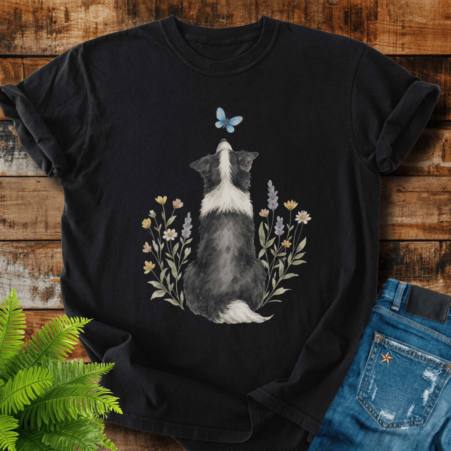 Butterfly Dog T-shirt
