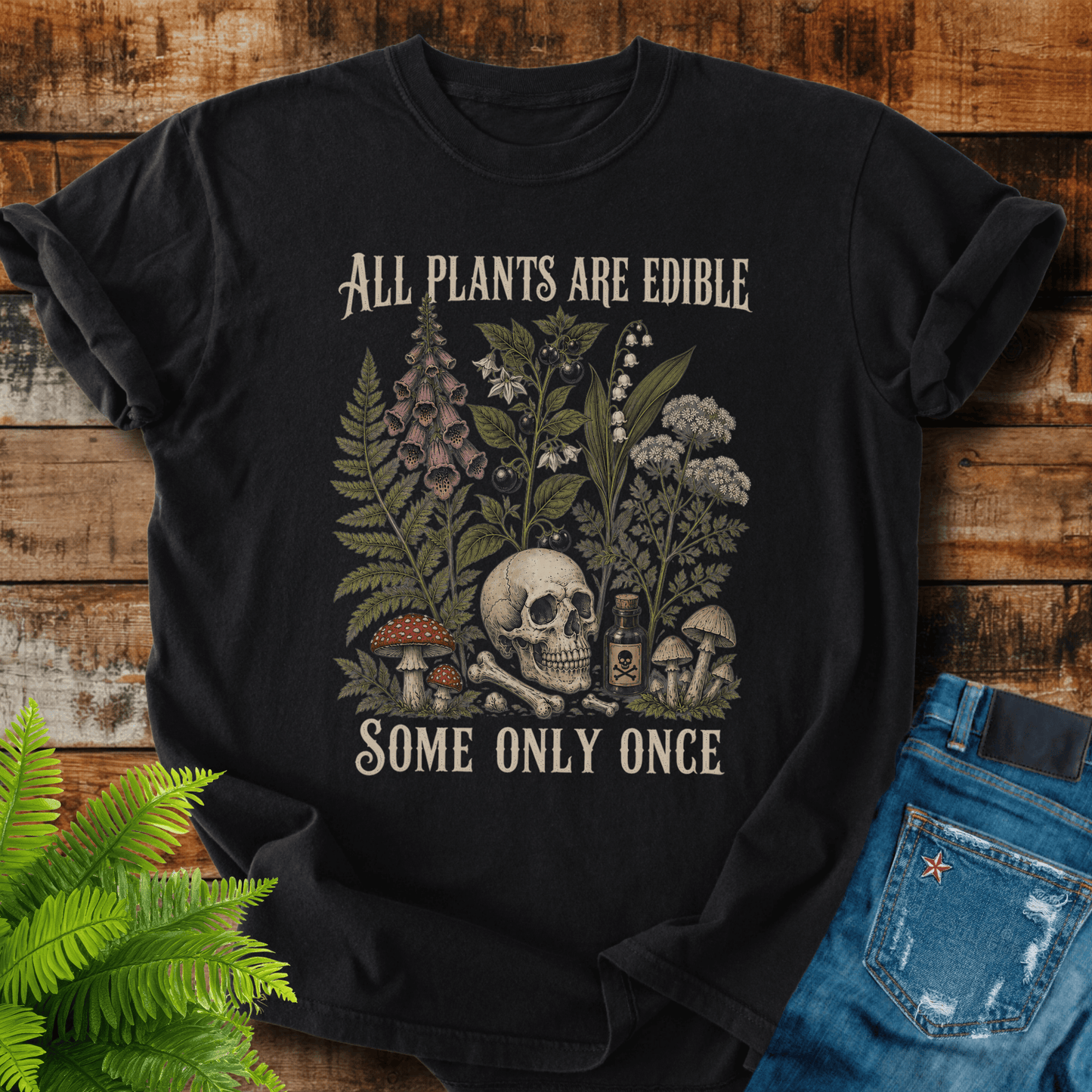 All Plants Edible T-shirt