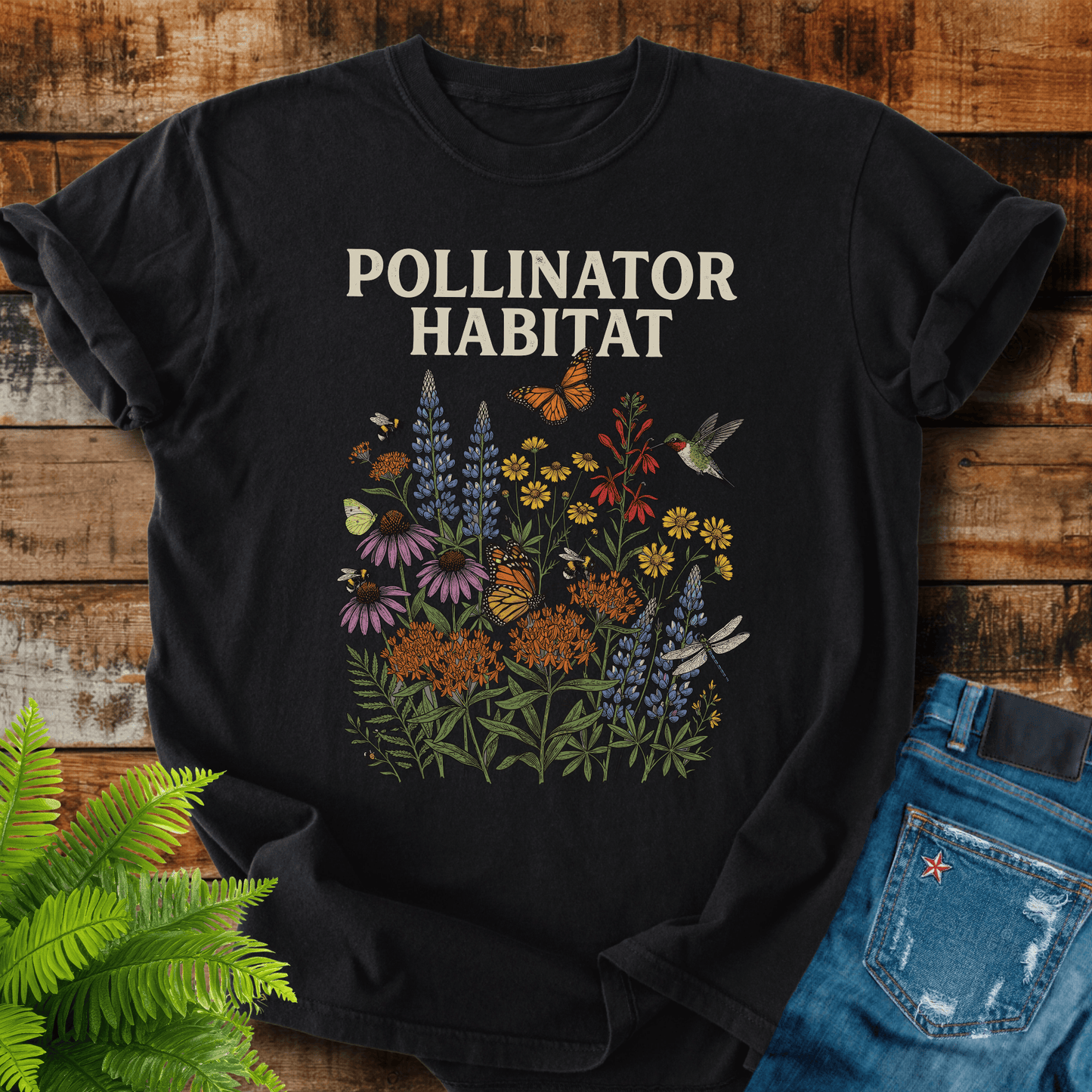 Pollinator Habitat T-shirt