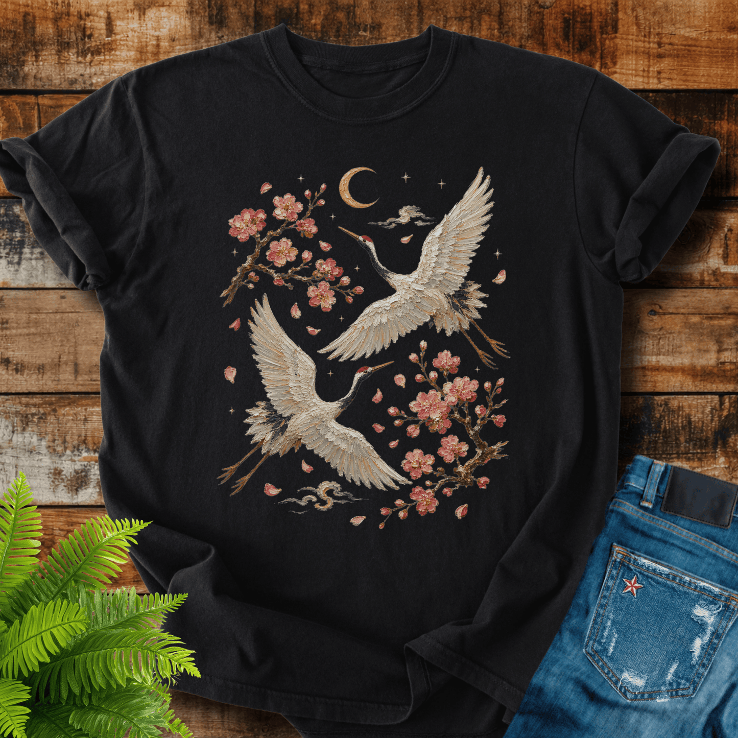 Cranes In Flight T-shirt