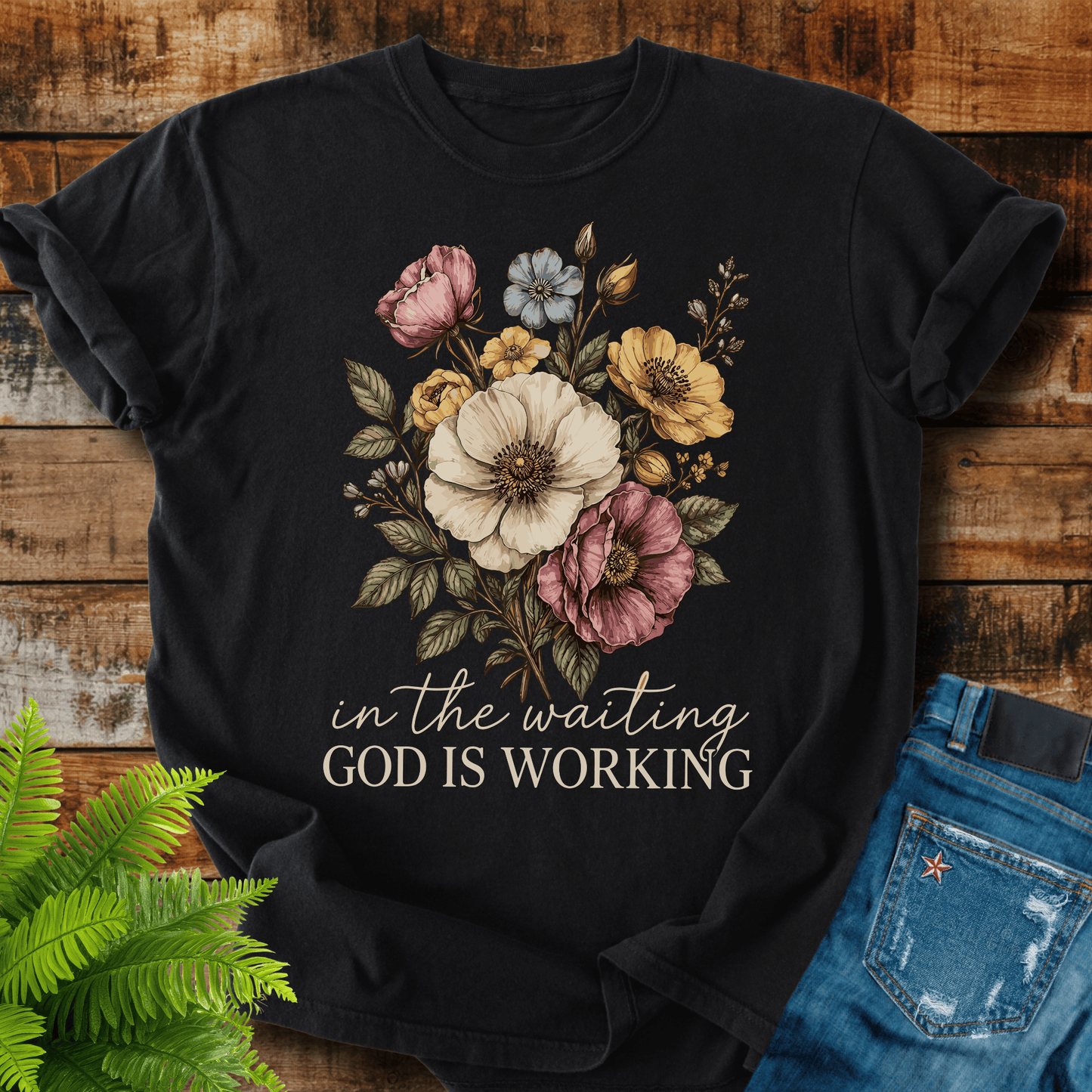 God Is Working T-shirt