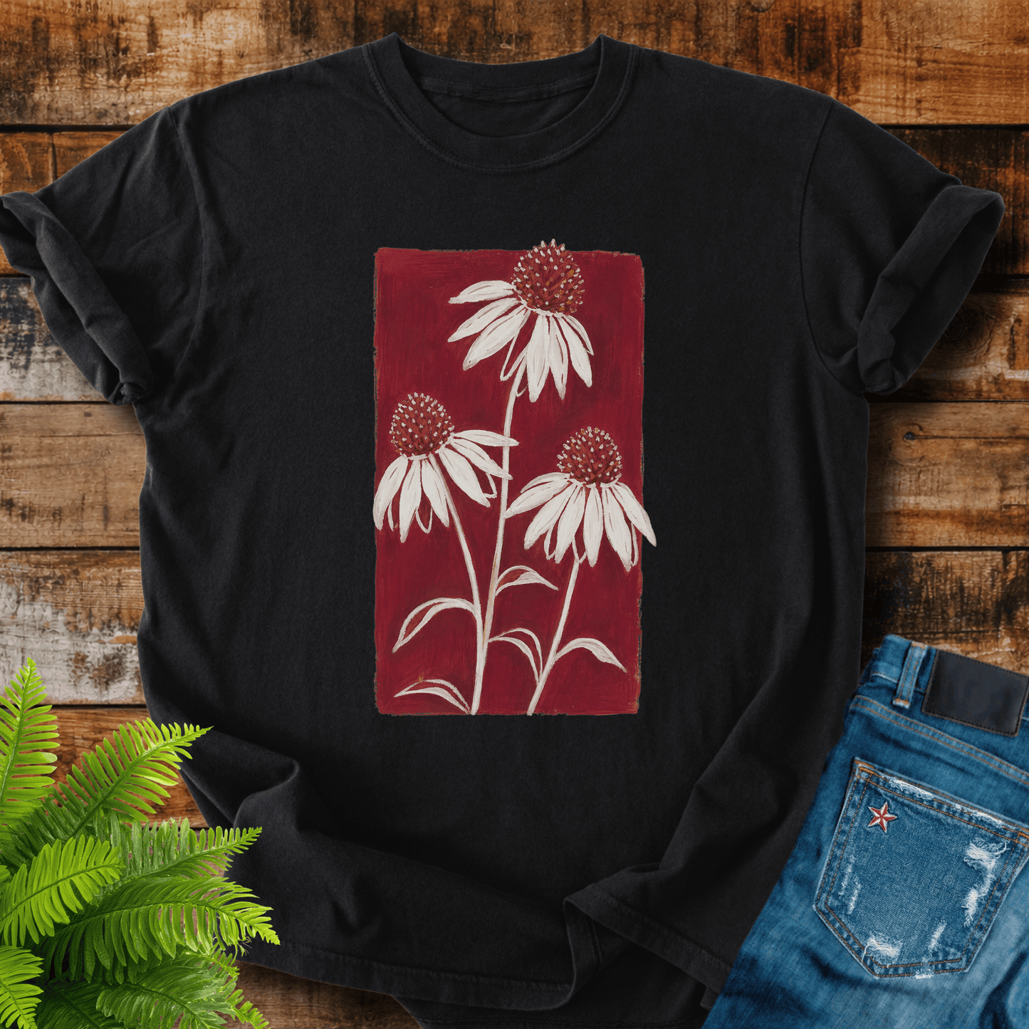 Coneflower Trio T-shirt