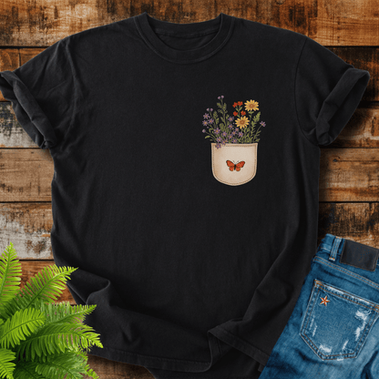 Floral Pocket T-shirt