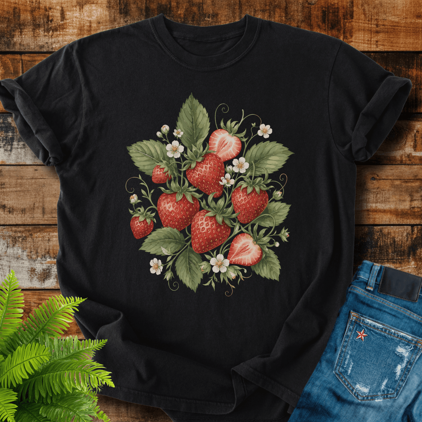 Strawberry Bouquet T-shirt