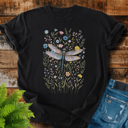 Dragonfly Wildflowers T-shirt