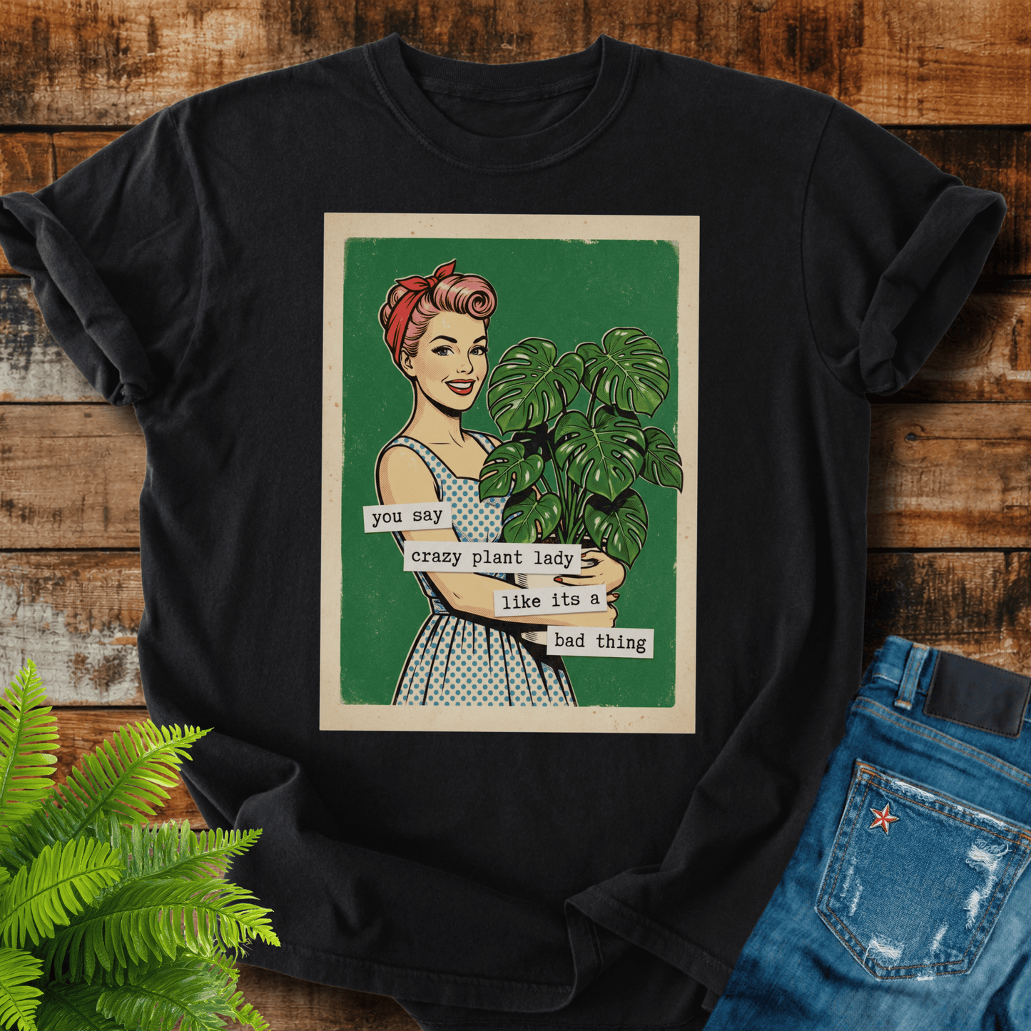 Crazy Plant Lady T-shirt