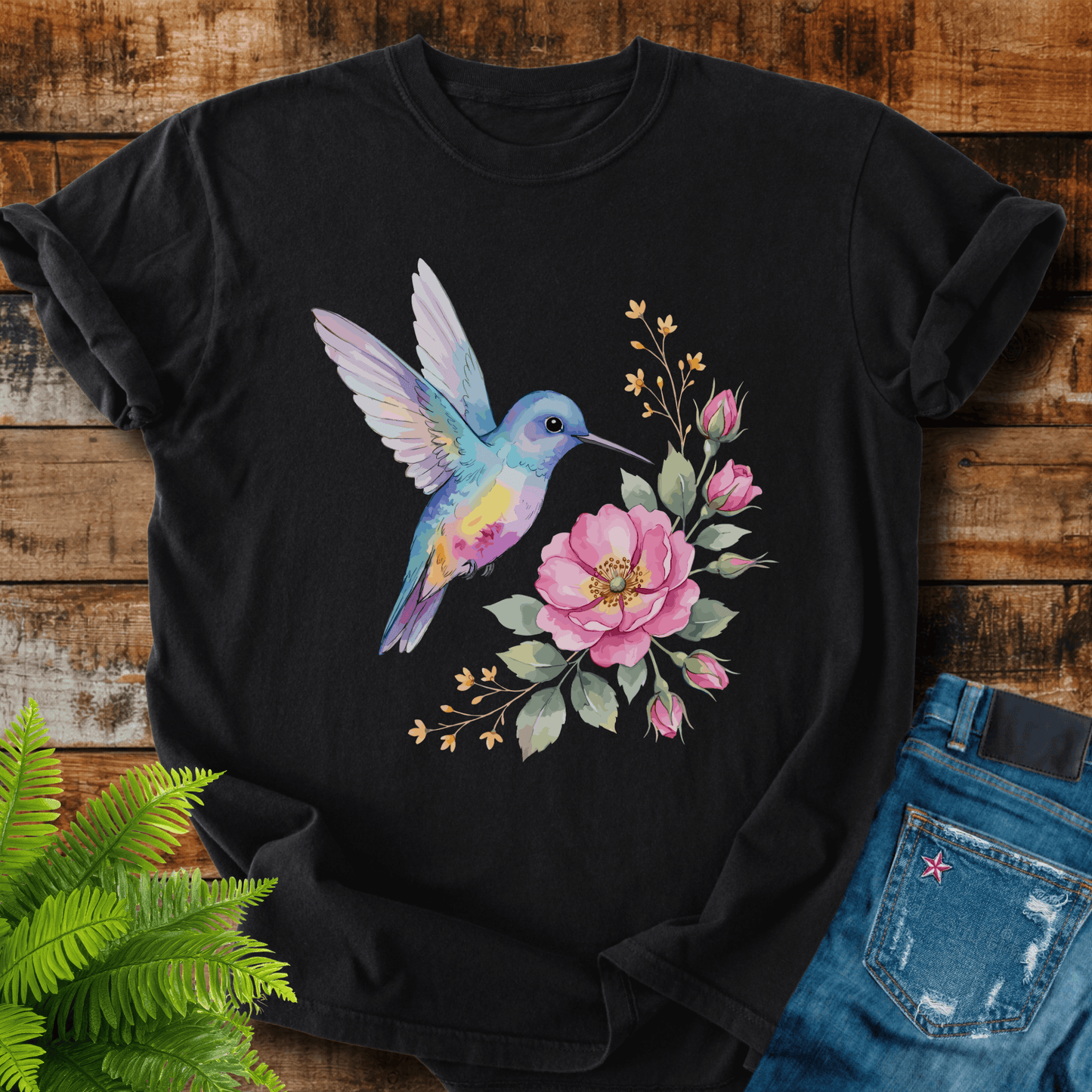 Hummingbird Blossom T-shirt