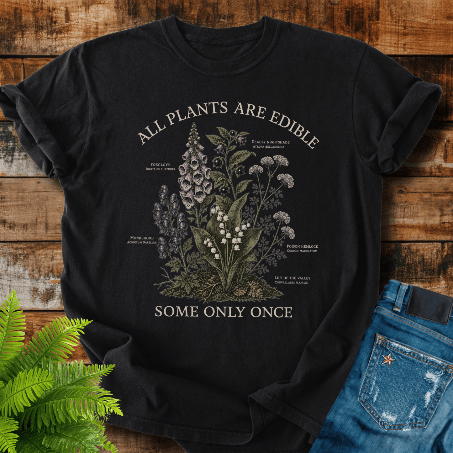 All Plants Edible T-shirt