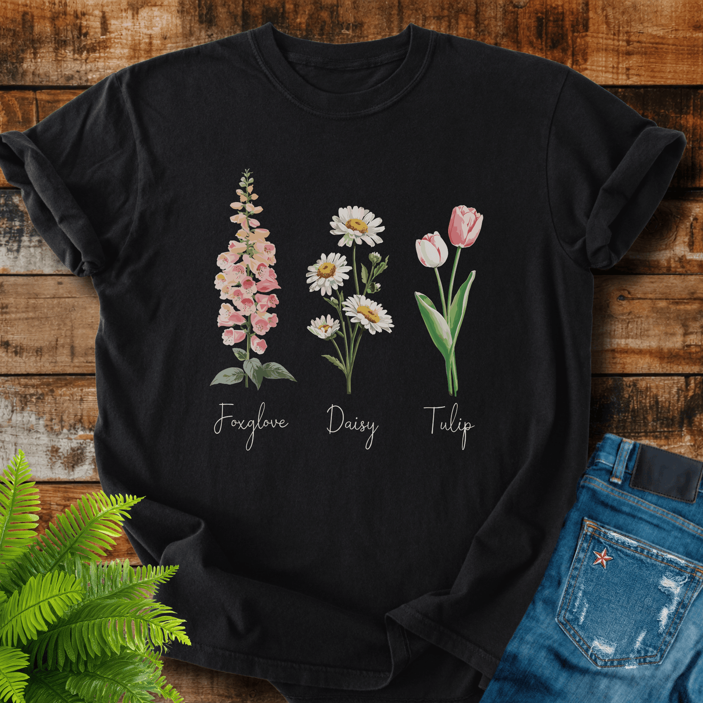 Wildflower Trio T-shirt