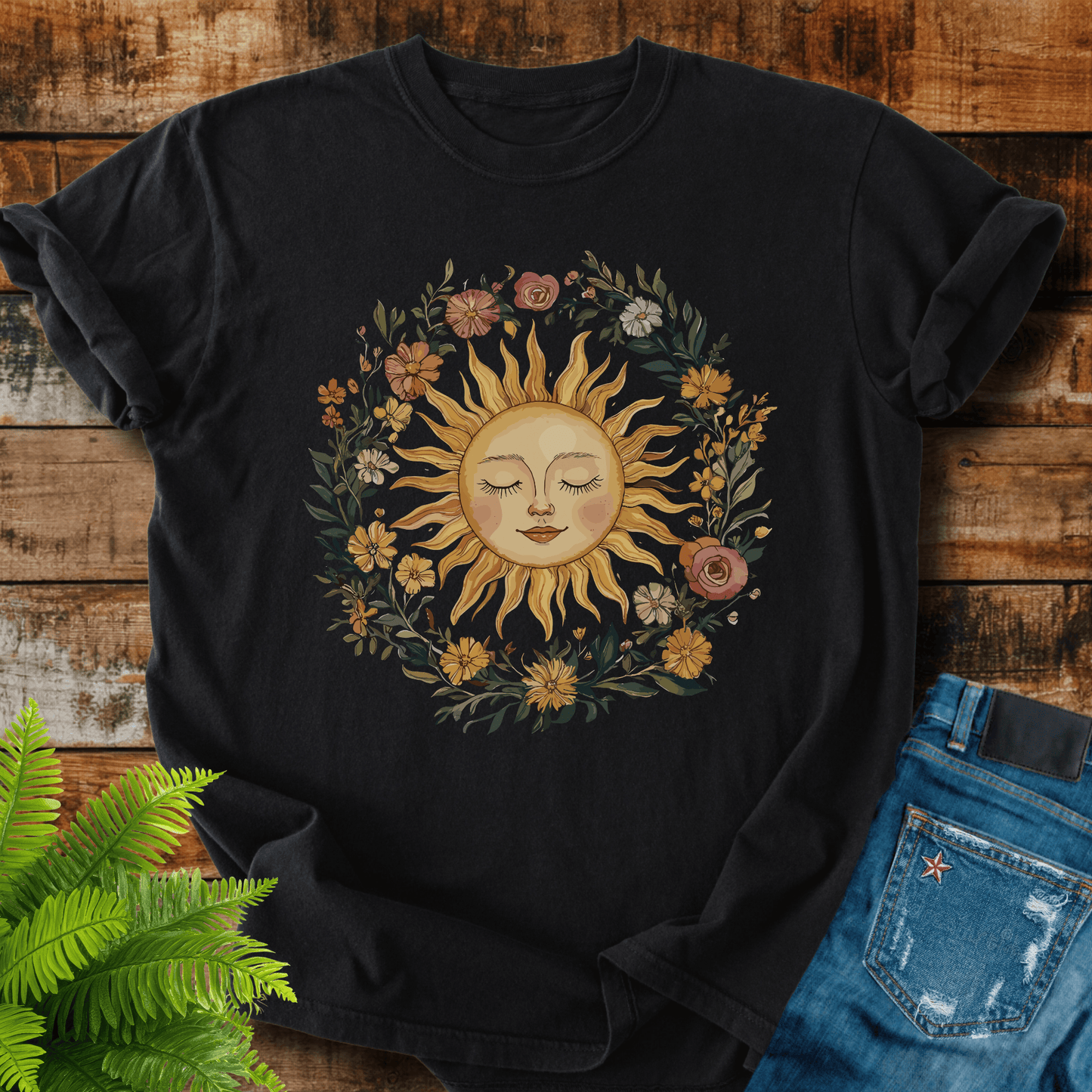 Floral Sun T-shirt