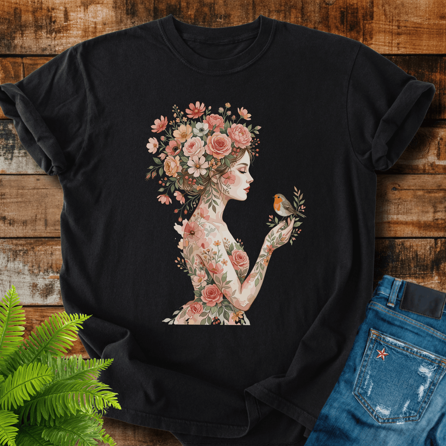 Floral Woman T-shirt