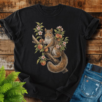 Peach Squirrel T-shirt