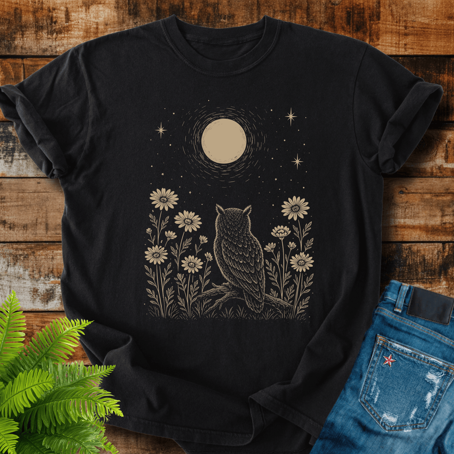 Moonlit Owl T-shirt