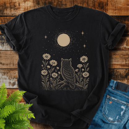 Moonlit Owl T-shirt