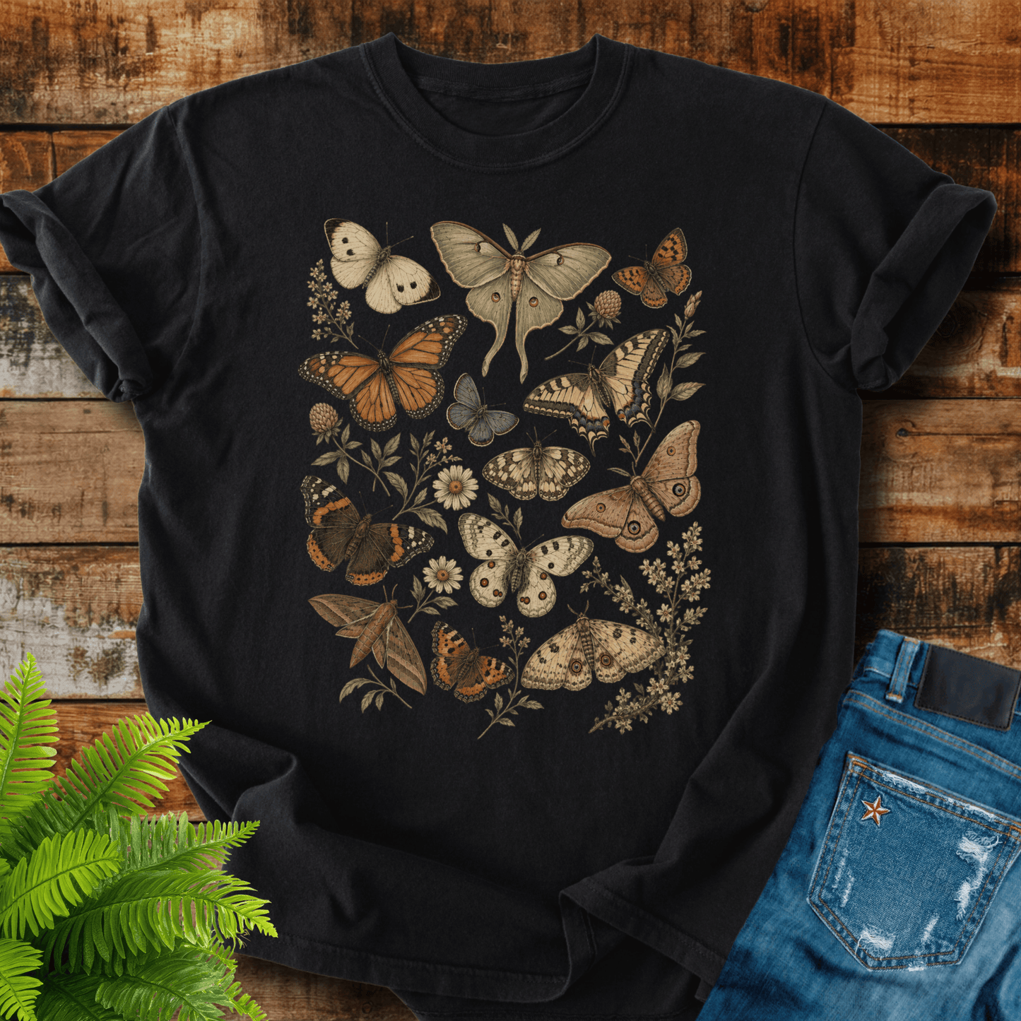 Vintage Butterflies T-shirt