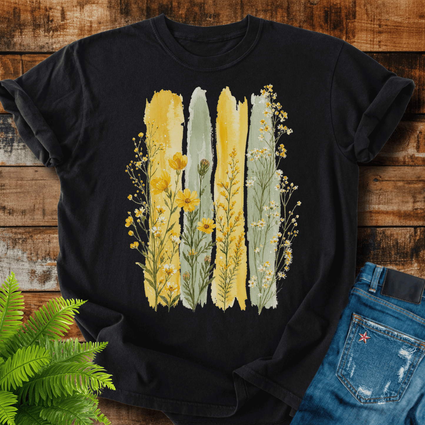 Wildflower Watercolor T-shirt