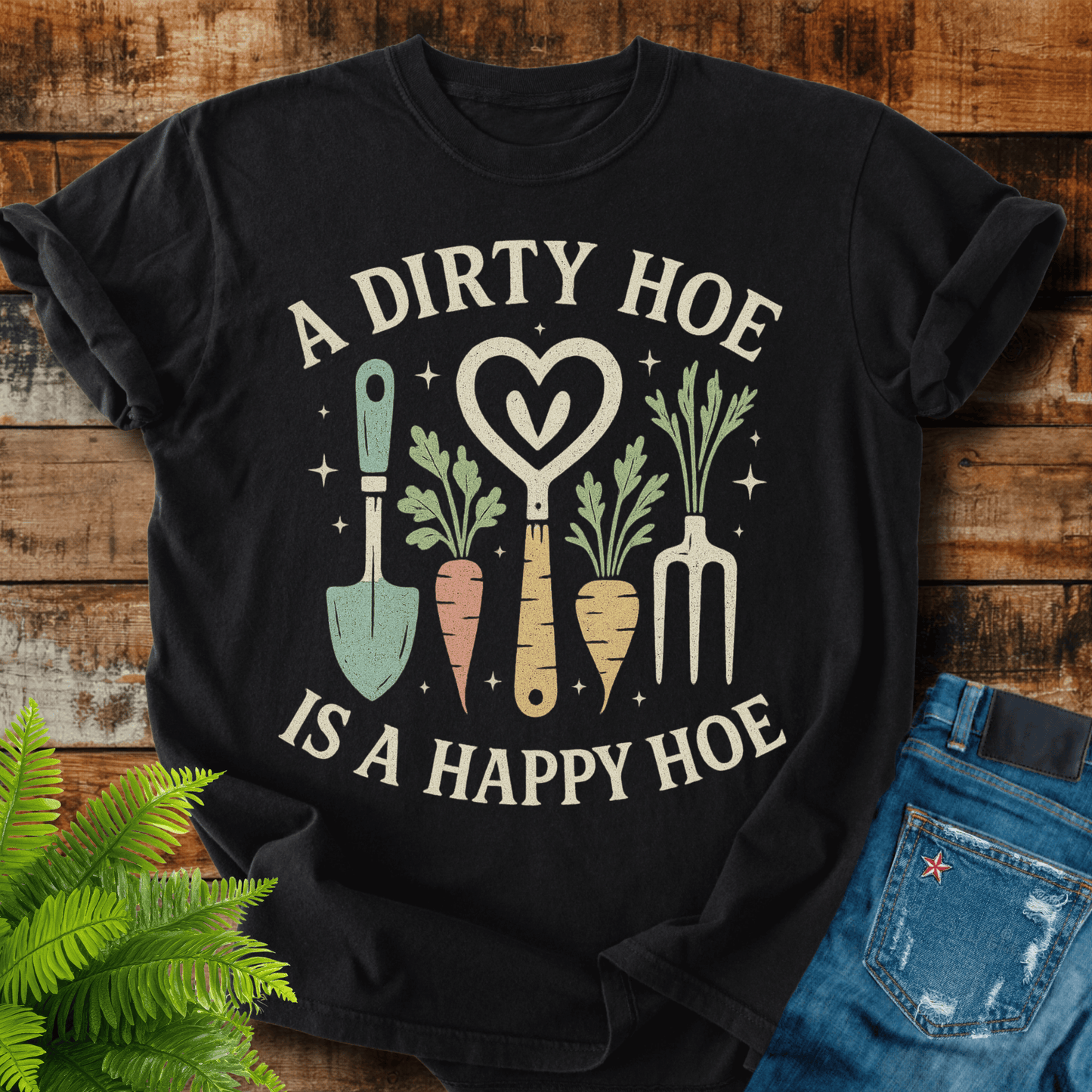Dirty Hoe Happy T-shirt
