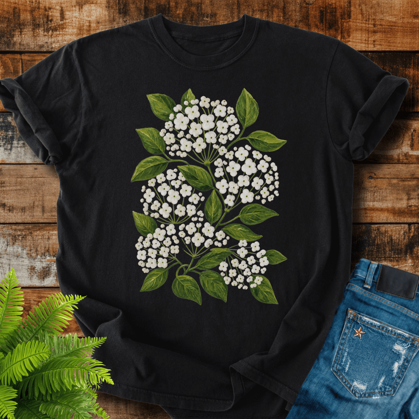 White Floral T-shirt