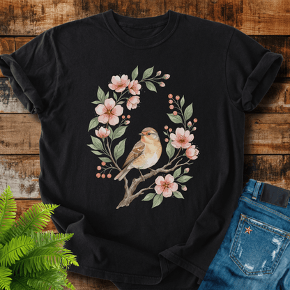 Floral Bird T-shirt