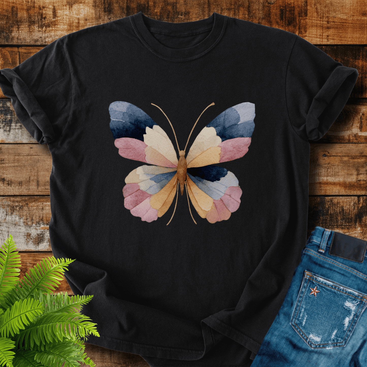 Watercolor Butterfly T-shirt
