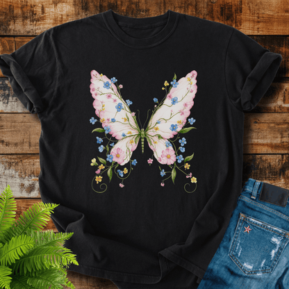 Floral Butterfly T-shirt