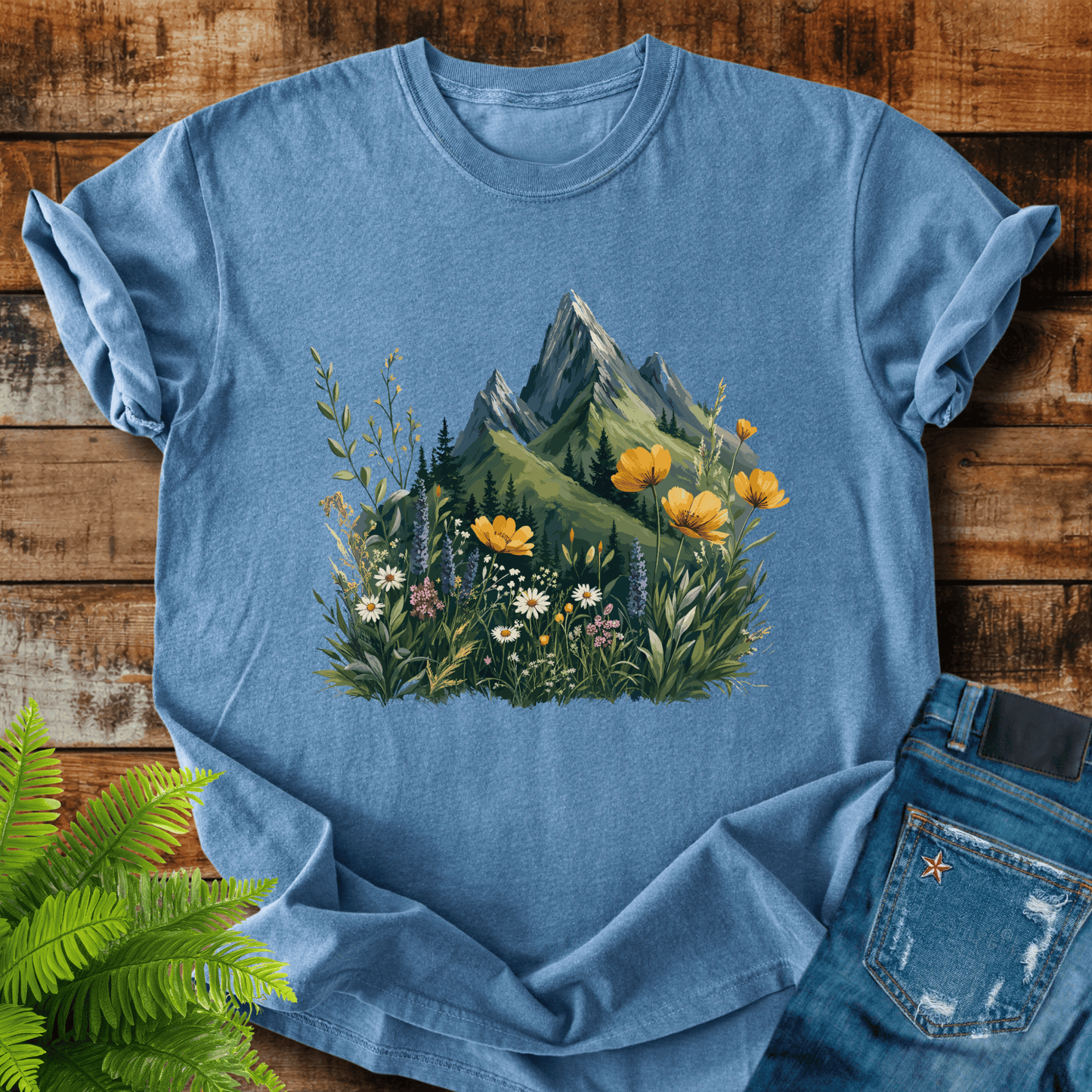 Mountain Wildflowers T-shirt