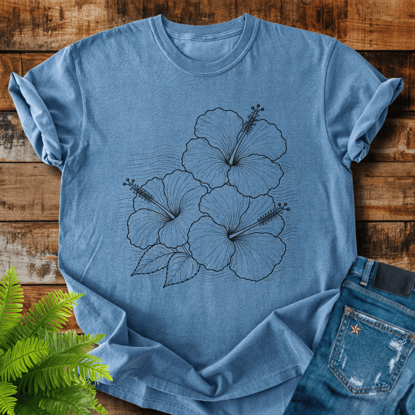 Hibiscus Flowers T-shirt