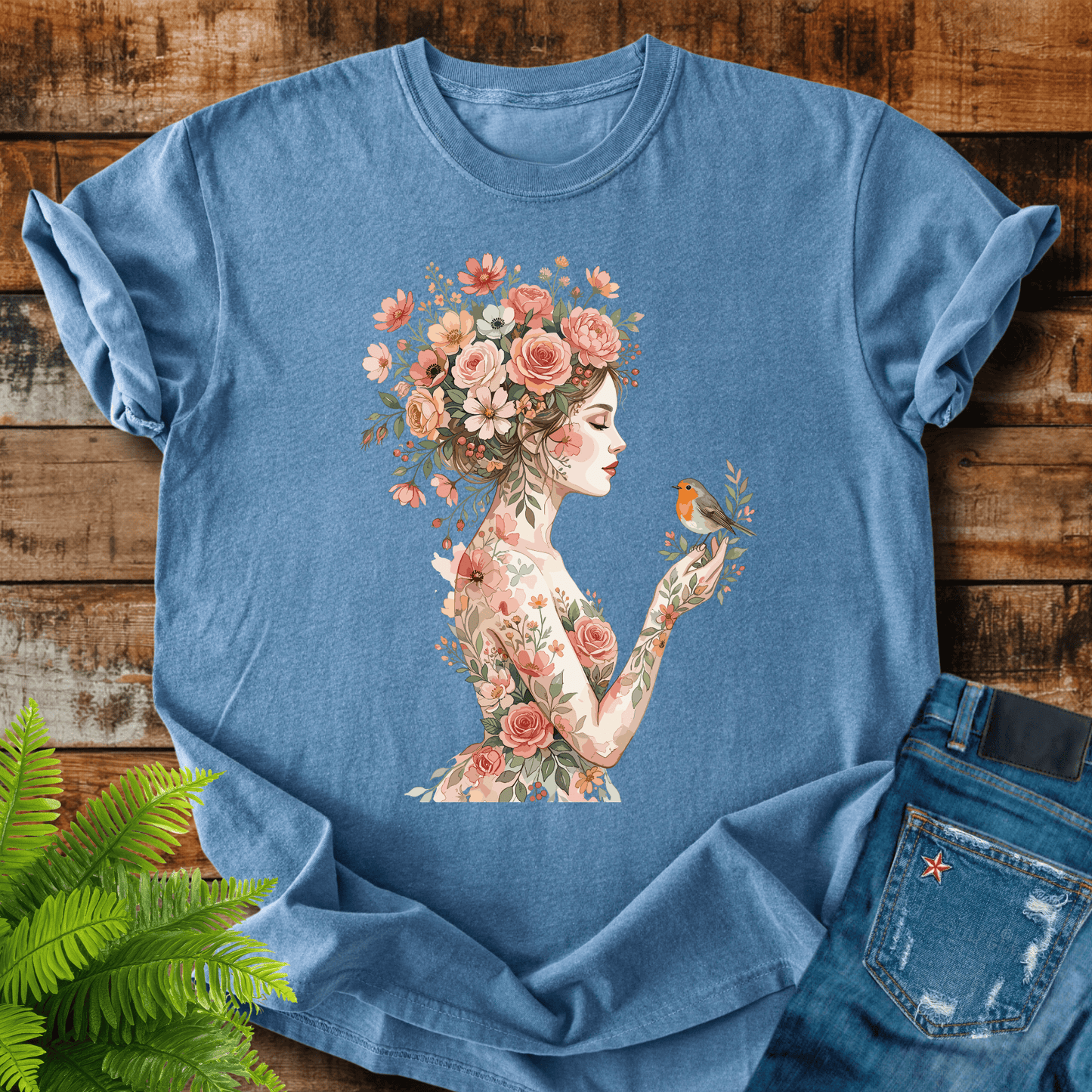 Floral Woman T-shirt