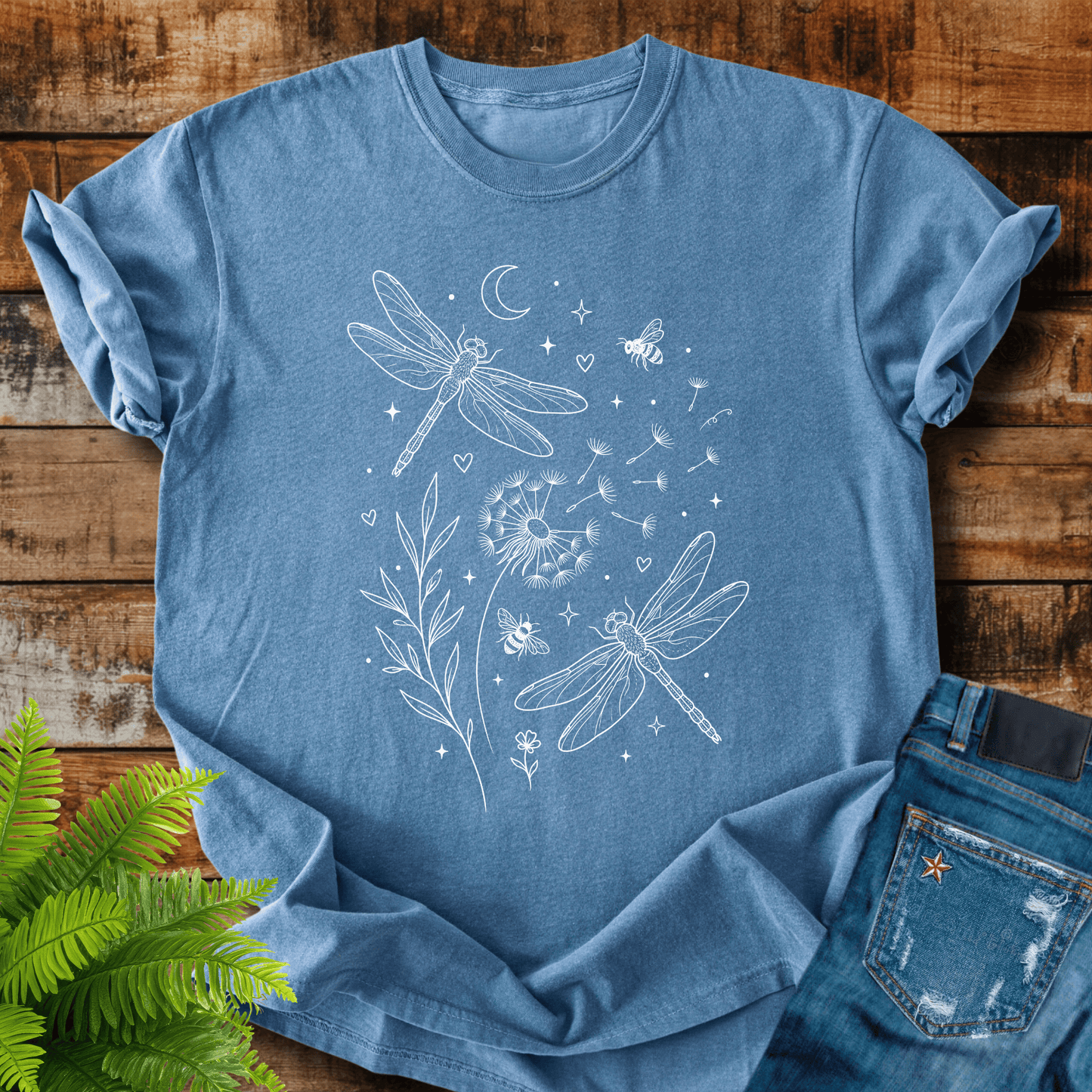 Dragonfly Dandelion T-shirt