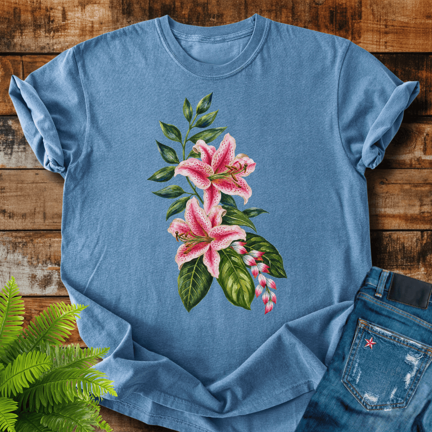 Pink Lily T-shirt