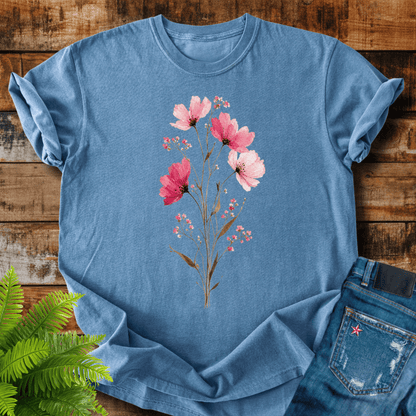 Pink Wildflowers T-shirt